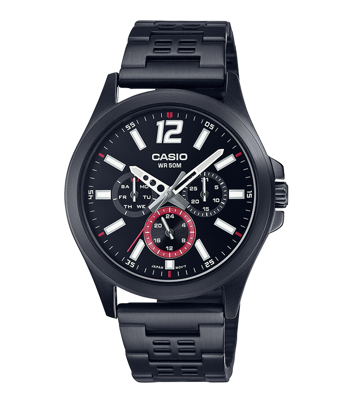 นาฬิกา Casio STANDARD Analog-Men' รุ่น MTP-E350B-1BV ของแท้ รับประกัน1ปี
