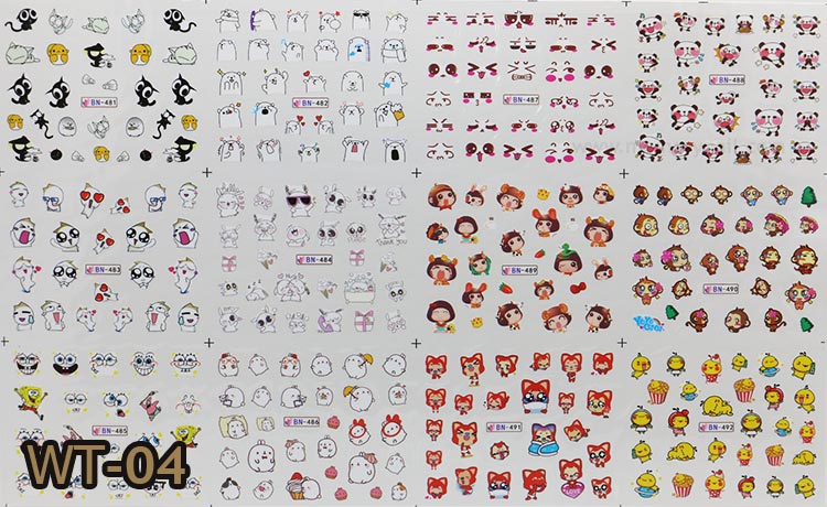 สติ๊กเกอร์ติดเล็บ