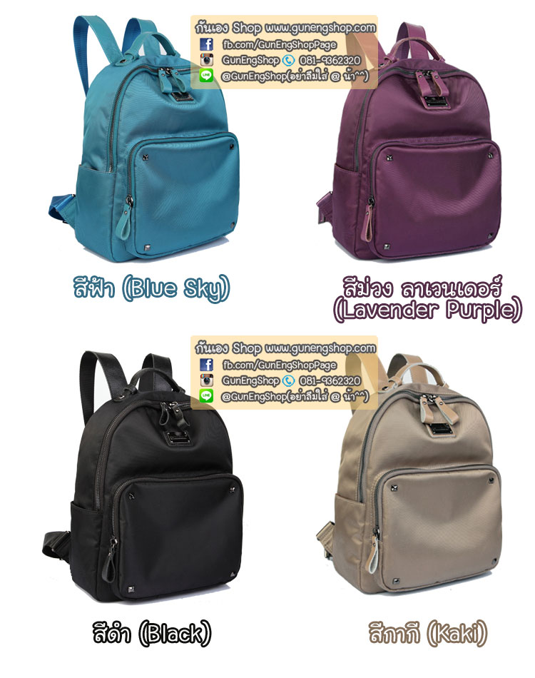 กระเป๋ากล้องเป้สะพายหลัง ผ้ากันน้ำ รุ่น Mini Camera Backpack