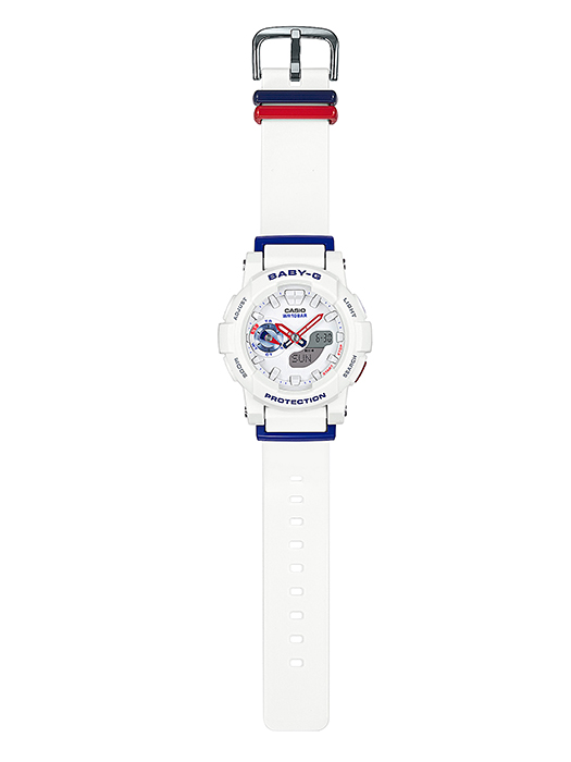 นาฬิกา Casio Baby-G White Tricolor series รุ่น BGA-185TR-7A ของแท้ รับประกัน1ปี