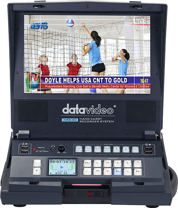 Datavideo HRS-30 Recorder with Monitor (ราคาพิเศษCALL)