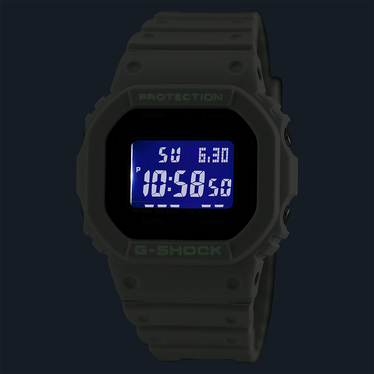 นาฬิกา คาสิโอ Casio G-Shock Bluetooth Sci-fi Series รุ่น DW-B5600SF-7 ของแท้ รับประกัน1ปี