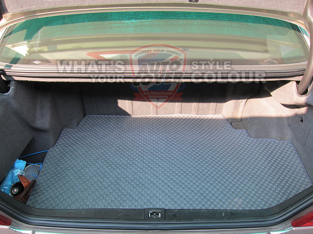 พรมกระดุมแผ่นท้ายสัมภาระ รถ BENZ S Class W140 แผ่นท้ายจำนวน 1 ชิ้น