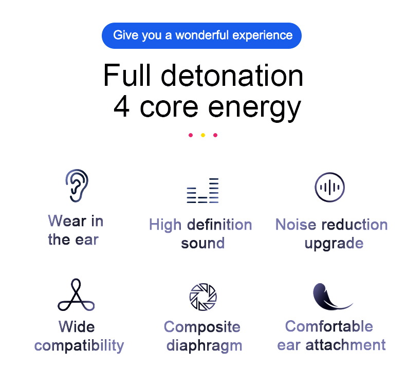 Hakugei Redpoll MX500 หูฟังเอียบัด คุณภาพเสียงระดับ 5D Stereo ประกันศูนย์ไทย