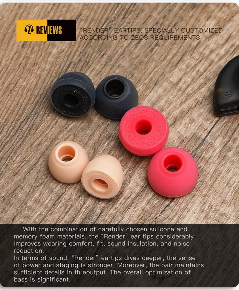 SeeAudio x Z Reviews Rinko หูฟัง 2 ไดรเวอร์ 1DD+1Planar ประกันศูนย์ไทย