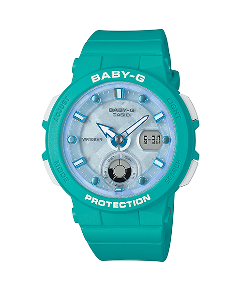 นาฬิกา Casio Baby-G Beach Traveler BGA-250 series รุ่น BGA-250-2A ของแท้ รับประกัน1ปี