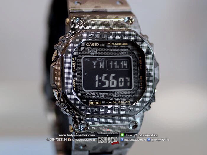 นาฬิกา Casio G-SHOCK Limited GMW-B5000 Titanium Camouflage รุ่น GMW-B5000TCM-1 “Made in Japan” ของแท้ รับประกัน1ปี