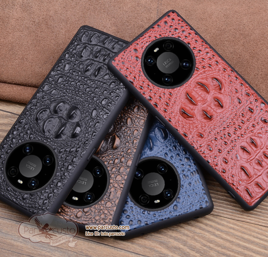 เคสฝาหลังหนังวัวแท้Huawei Mate 40 และ Mate 40 Pro จาก Wobiloo [Pre-order]