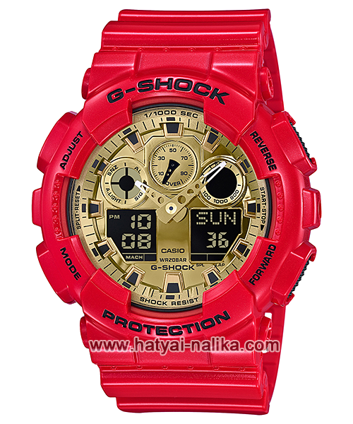 นาฬิกา Casio G-SHOCK Limited Valentine Love 2018 รุ่น GA-100VLA-4A ของแท้ รับประกัน1ปี