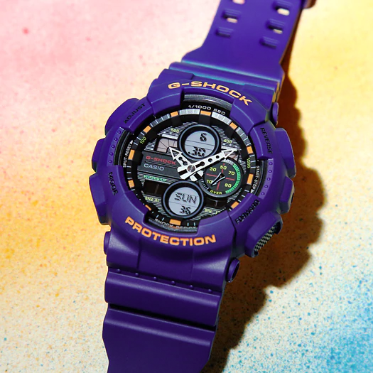 นาฬิกา Casio G-Shock ANALOG-DIGITAL GA-140 series รุ่น GA-140-6A "New EVANGELION" ของแท้ รับประกัน1ปี