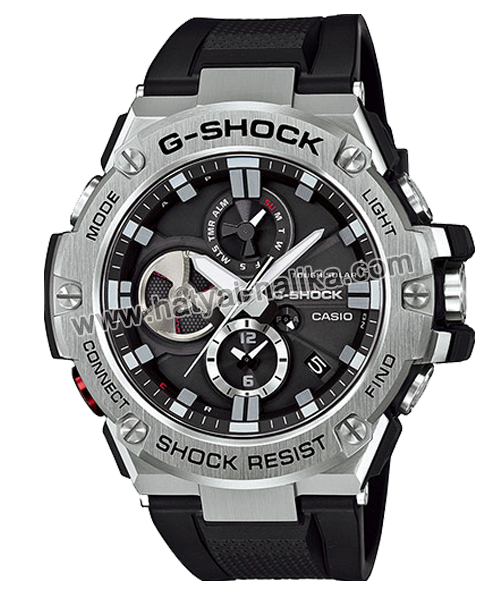 นาฬิกา Casio G-Shock G-STEEL Transformer wtih Blutooth series รุ่น GST-B100-1A ของแท้ รับประกัน1ปี