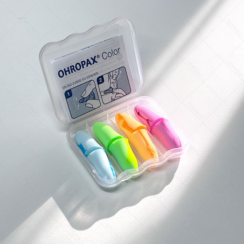 EAR PLUG ohropax color 4 pairs