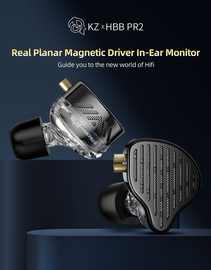 KZ x HBB PR2 หูฟัง IEMs ไดรเวอร์ Planar ประกันศูนย์ไทย