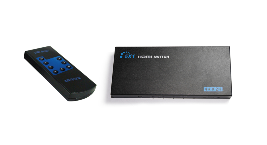 4K*2K 3D 5x1 HDMI Switch