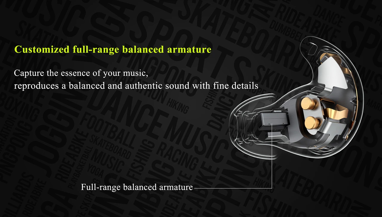 Mifo S หูฟัง TWS 1 ไดรเวอร์ 1BA กันน้ำ IPX7 ประกันศูนย์ไทย