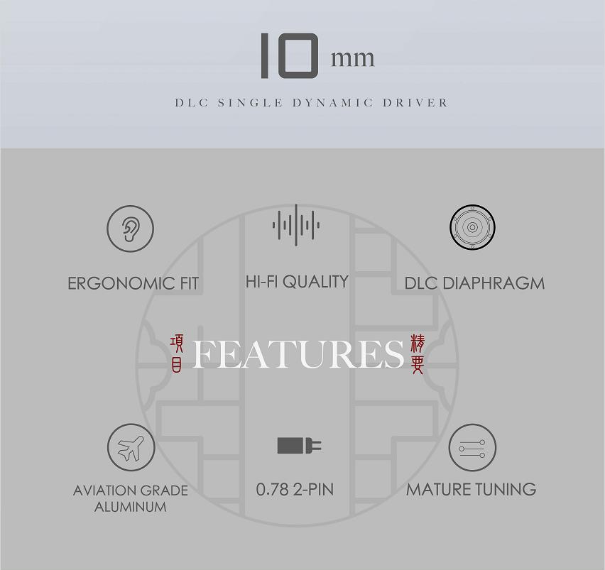 [Sale] TForce Yuanli หูฟัง 1 ไดรเวอร์ Dynamic ประกันศูนย์ไทย