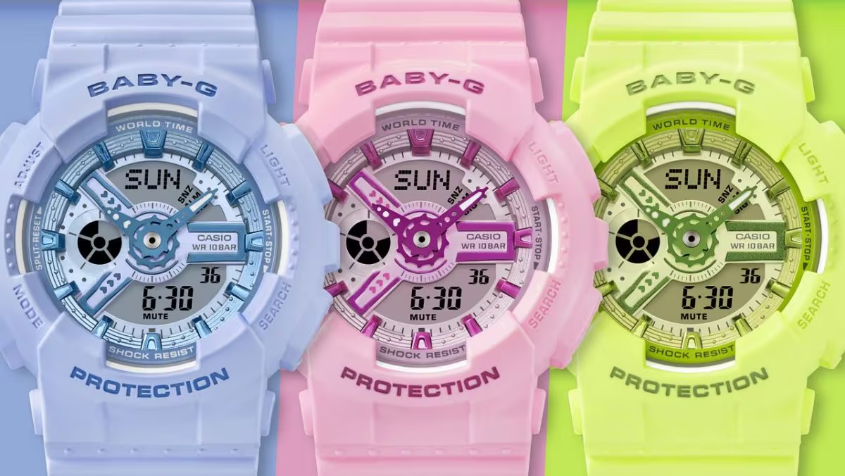 นาฬิกา Casio Baby-G Special Color Y2K series รุ่น BA-110YK-3A ของแท้ รับประกัน1ปี