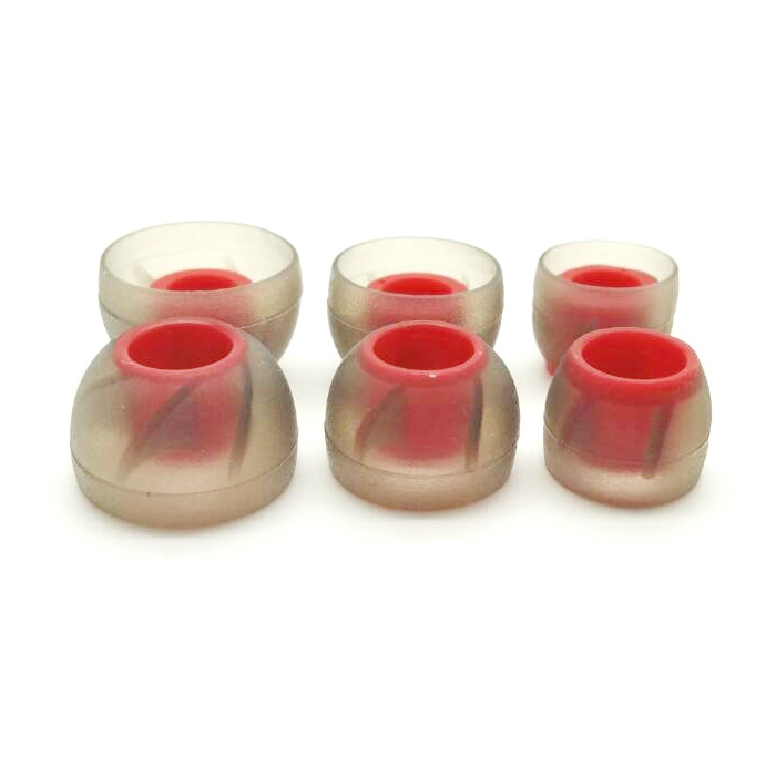 ขาย x-tips จุกหูฟังแกนพัดลมสำหรับอินเอียร์ทั่วไป ขนาด 5mm 6คู่ 200 นุ่มเบาสบายหู