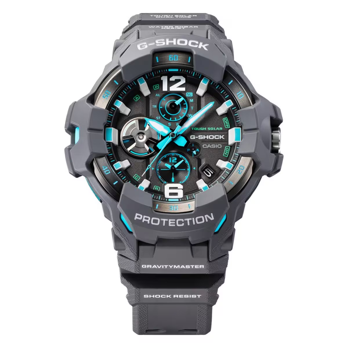 นาฬิกา Casio G-SHOCK นักบิน GRAVITYMASTER BLUETOOTH GR-B300 series รุ่น GR-B300-8A2 ของแท้ รับประกัน1ปี