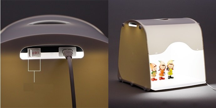 ขาย Photo Light Box รุ่น50 กล่องถ่ายภาพสินค้าแบบมืออาชีพ ฉากหลังขาว LED (ขนาด 508 x 405 x 410mm)