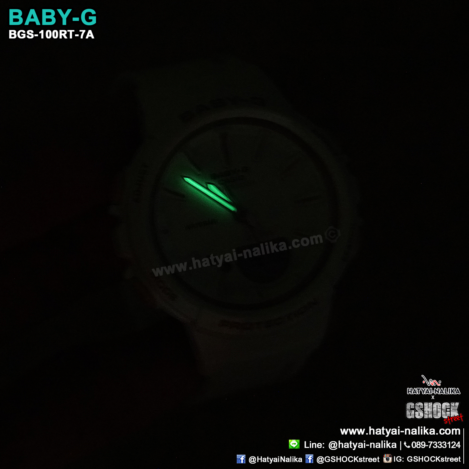 นาฬิกา Casio Baby-G for Running BGS-100RT Running Trendy series รุ่น BGS-100RT-7A ของแท้ รับประกัน1ปี