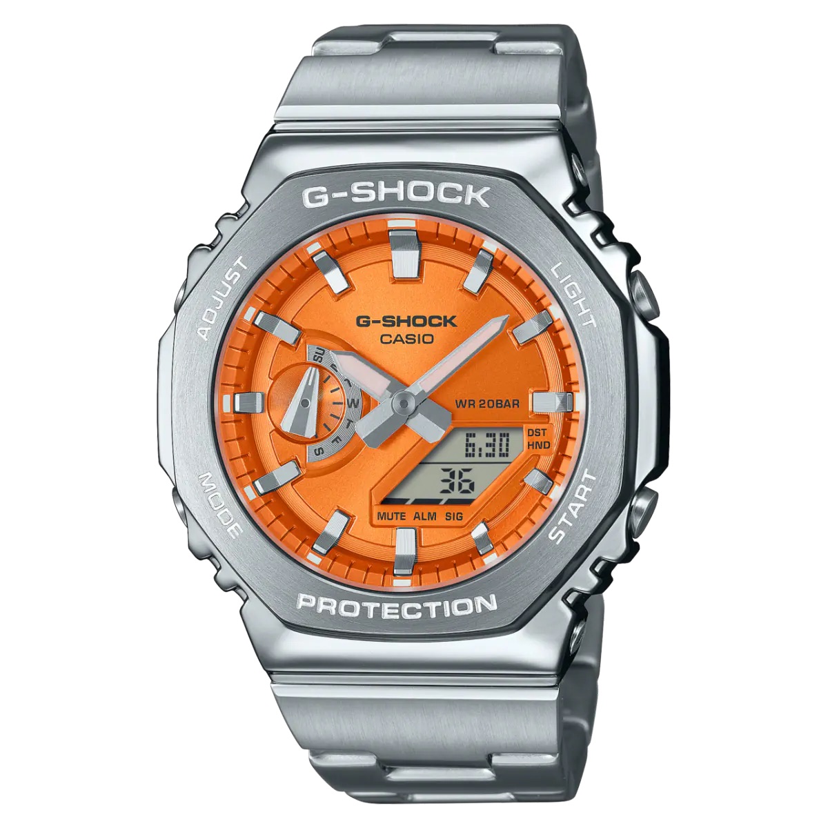 นาฬิกา Casio G-Shock Full Metal GM-2110D series รุ่น GM-2110D-4A ของแท้ รับประกัน1ปี