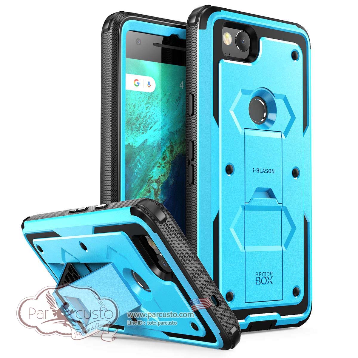 เคสกันกระแทก Google Pixel 2 [Armorbox] จาก i-Blason [Pre-order USA]