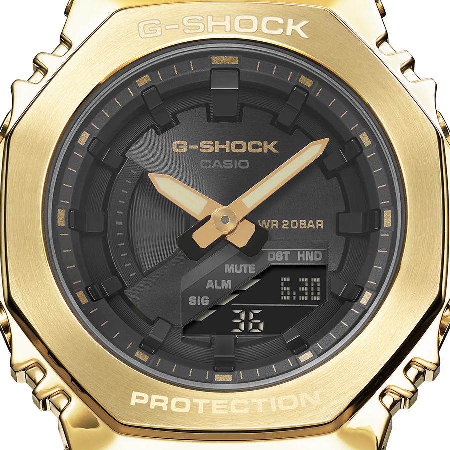นาฬิกา Casio G-Shock Women ไซส์มินิ Metal Covered รุ่น GM-S2100GB-1A ของแท้ รับประกัน1ปี