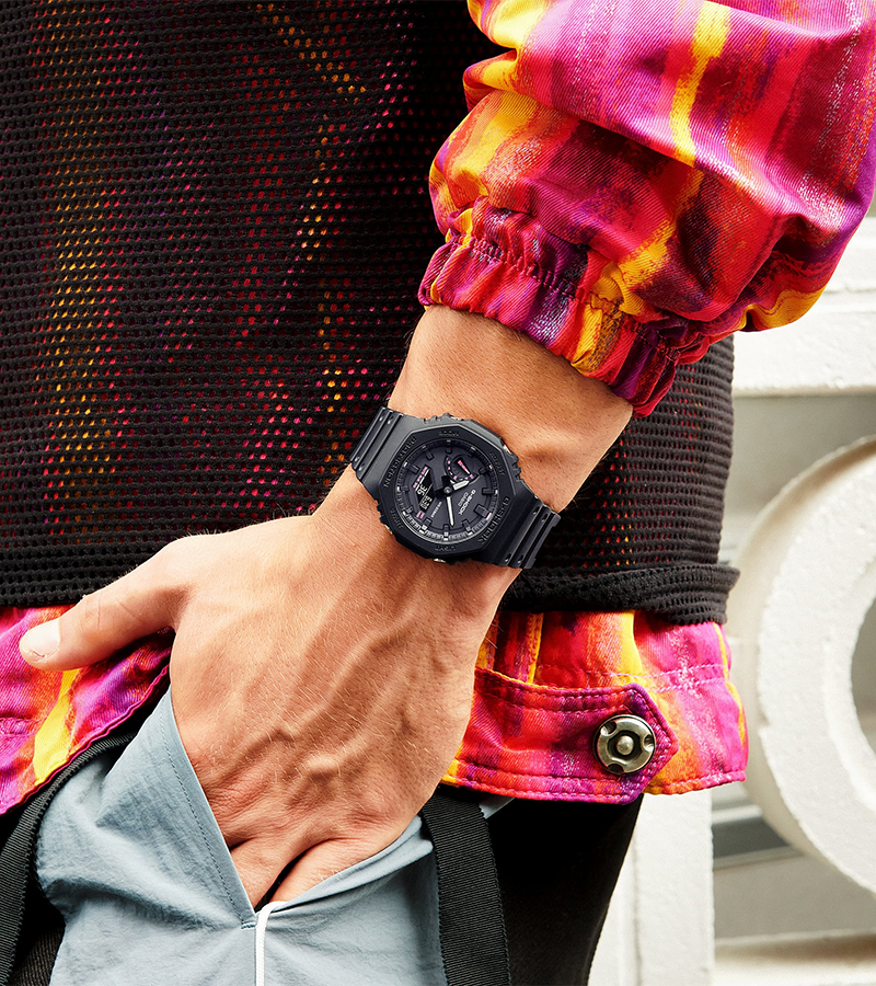 นาฬิกา Casio G-Shock Women ไซส์มินิ GMA-S2100P Pink series รุ่น GMA-S2100P-1A ของแท้ รับประกัน1ปี