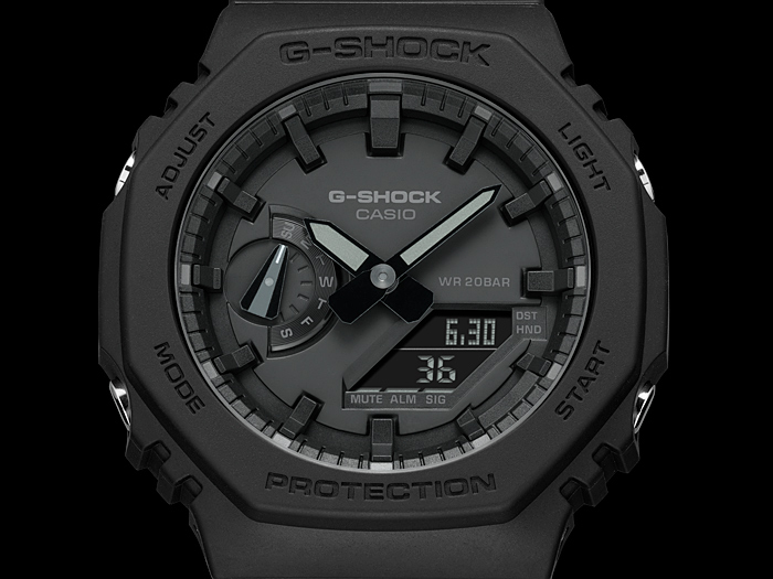 นาฬิกา Casio G-Shock ANALOG-DIGITAL GA-2100 series รุ่น GA-2100-1A1 ของแท้ รับประกัน1ปี