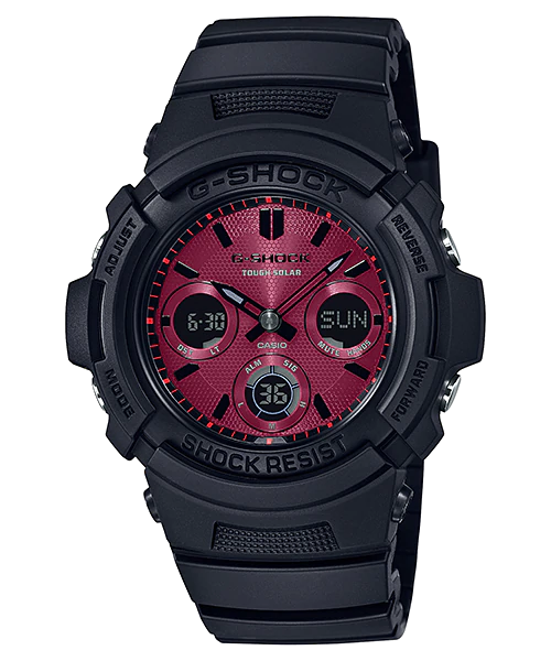 ‼️SALE‼️นาฬิกา Casio G-Shock Special color ADRENALINE RED series รุ่น AWR-M100SAR-1A ของแท้ รับประกัน1ปี
