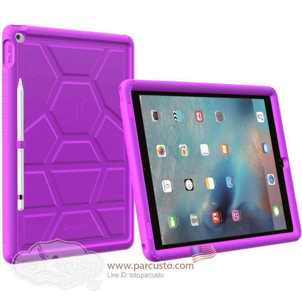 เคสกันกระแทก Apple iPad Pro [Turtle Skin Series] จาก Poetic [Pre-order USA]