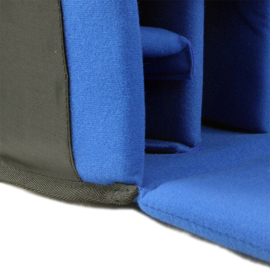 Camera Case Insert ตัวกันกระแทกด้านในกระเป๋ากล้อง DSLR Mirrorless รุ่นฝาปิดบน Two tone