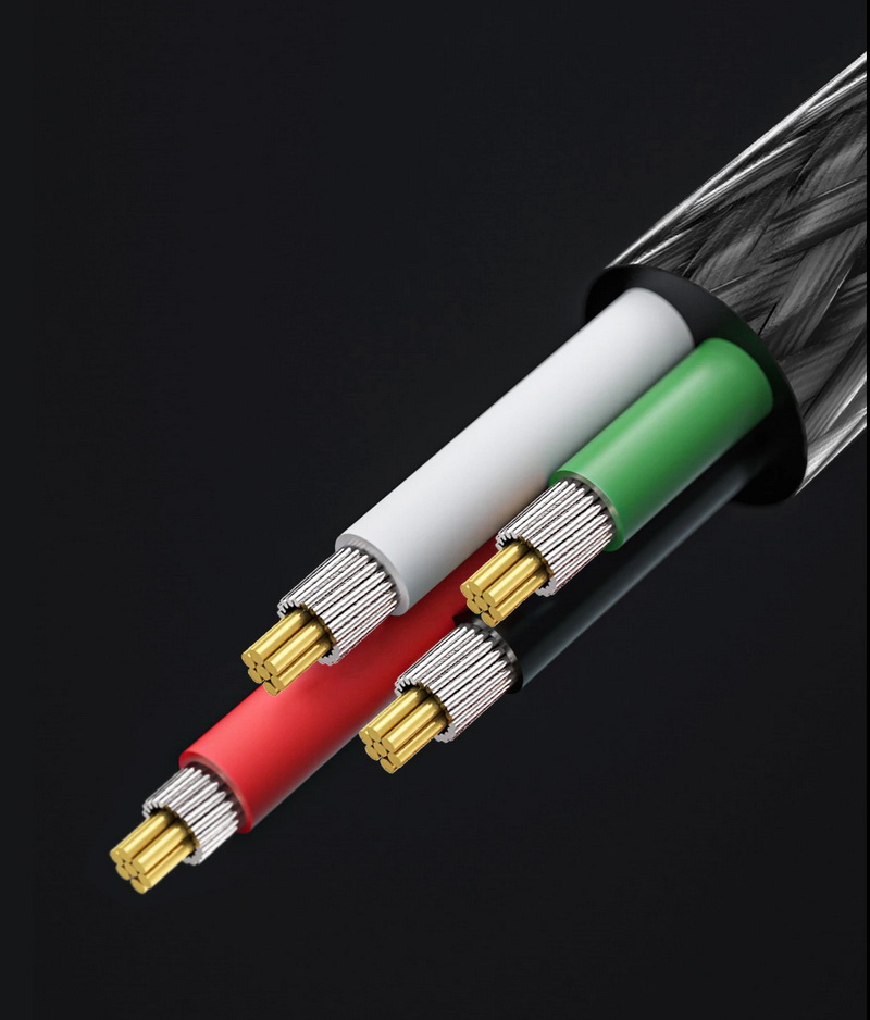 FiiO LT-TC4 สายชาร์จ/สายดาต้า แบบ TypeC เป็น TypeC ยาว 50 เซนติเมตร