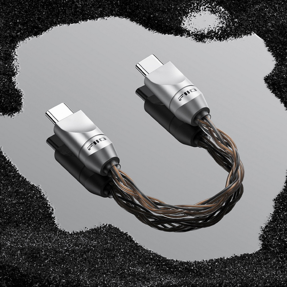 FiiO LINK สาย USB-C to USB-C แบบ OTG สำหรับ DAP, DAC/AMP, มือถือ หรืออุปกรณ์อื่นๆ ประกันศูนย์ไทย