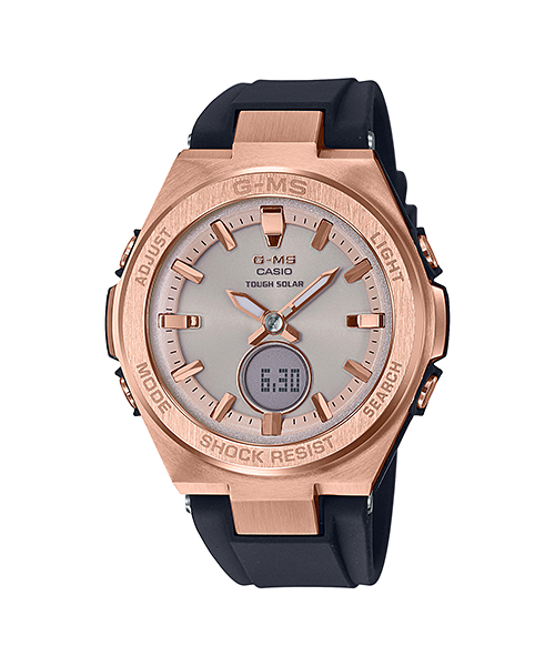 นาฬิกา Casio Baby-G G-MS "G-Steel Lady" รุ่น MSG-S200G-1A (สีดำ) ของแท้ รับประกัน1ปี
