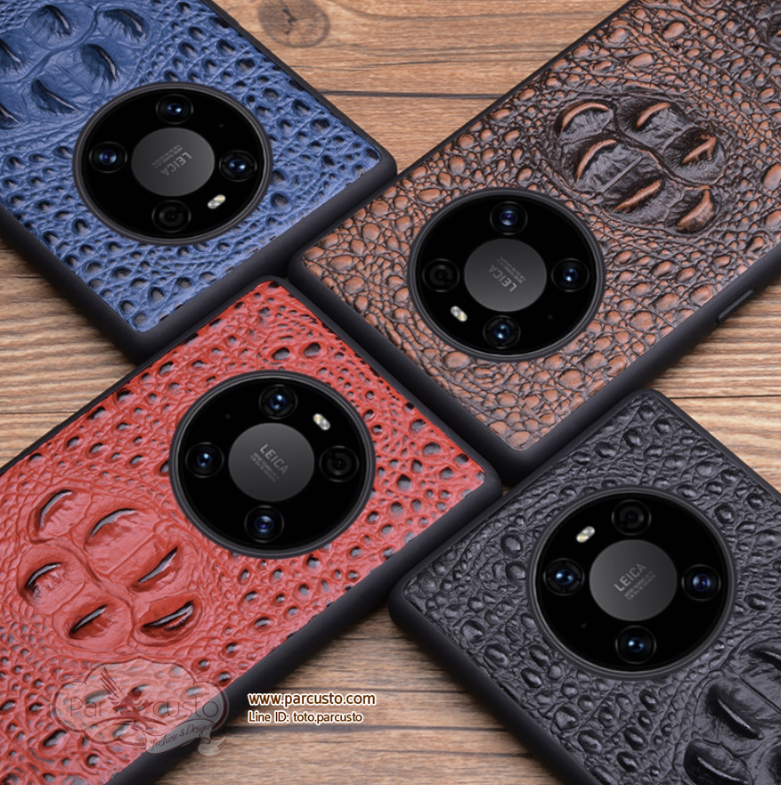 เคสฝาหลังหนังวัวแท้Huawei Mate 40 และ Mate 40 Pro จาก Wobiloo [Pre-order]