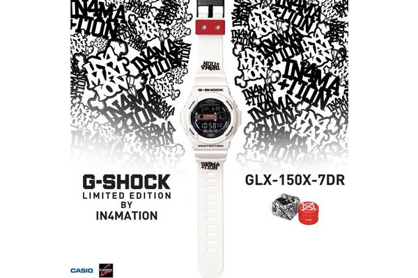 นาฬิกา CASIO G-SHOCK x In4mation G-Lide Tide Graph Limited Edition Watch รุ่น GLX-150X-7 (หายากมาก) Rare item