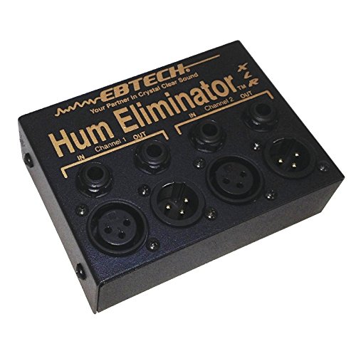 Ebtech HE-2-XLR Hum Eliminator 2-Channel Box with XLR