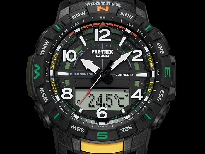 นาฬิกา Casio PRO TREK PRT-B50 series รุ่น PRT-B50-1 ของแท้ รับประกัน1ปี