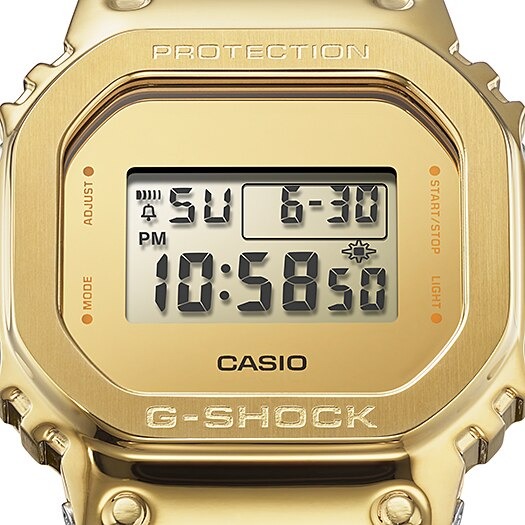 นาฬิกา Casio G-SHOCK Special Color SKELETON GOLD series รุ่น GM-5600SG-9 ของแท้ รับประกัน1ปี
