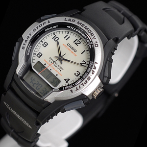 นาฬิกา คาสิโอ Casio STANDARD ANALOG-DIGITAL รุ่น WS-300-7B