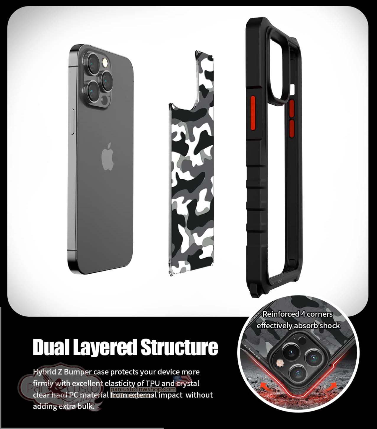 เคสกันกระแทก Apple iPhone 14 Pro Max [Military Collection] จาก GOOSPERY (Pre-order USA)