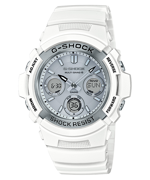 นาฬิกา Casio G-Shock Special Color รุ่น AWG-M100SMW-7A (ไม่วางขายในไทย) ของแท้ รับประกัน1ปี