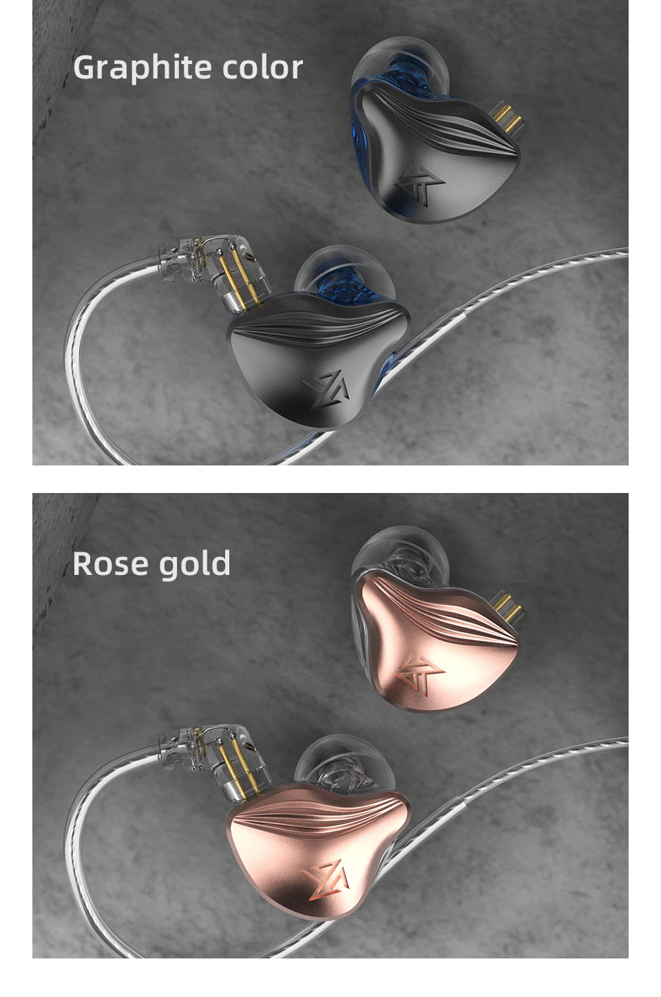 ขาย KZ ZEX หูฟัง 2 ไดรเวอร์ Electrostatic+Dynamic ประกันศูนย์ไทย