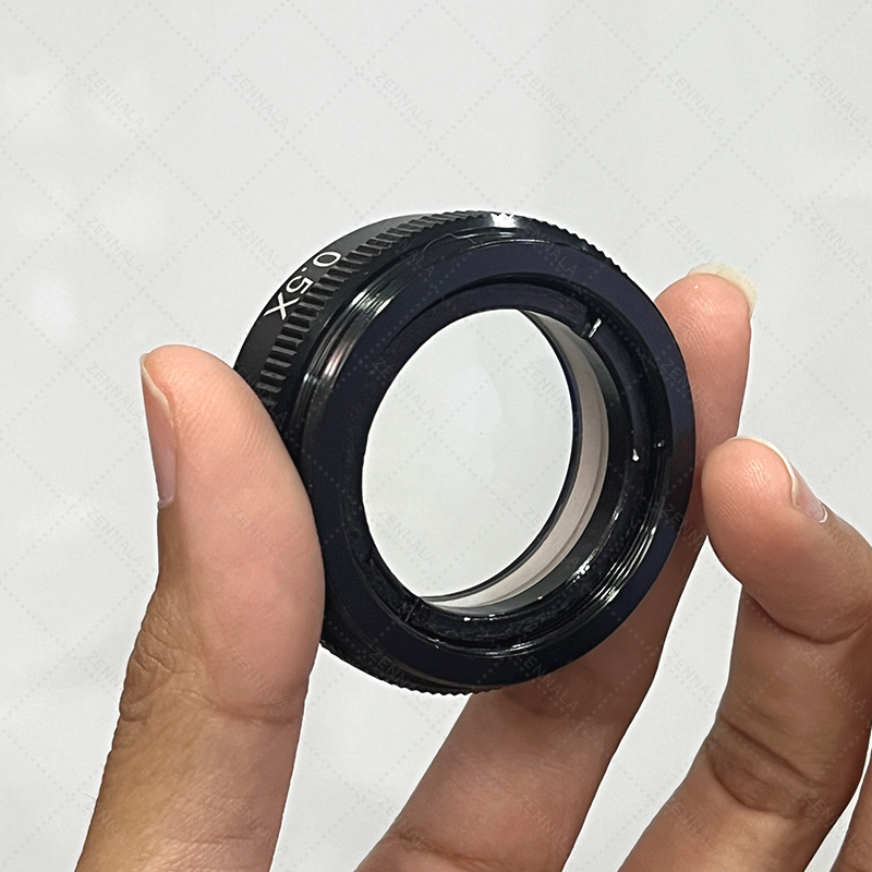 เลนส์ขยาย เลนส์ใกล้วัตถุ สำหรับกล้องจุลทรรศน์ C-Mount Lens 42 mm