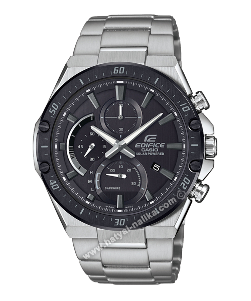 นาฬิกา Casio EDIFICE Solar-Powered Chronograph Sapphire รุ่น EFS-S560DB-1AV ของแท้ รับประกัน 1 ปี