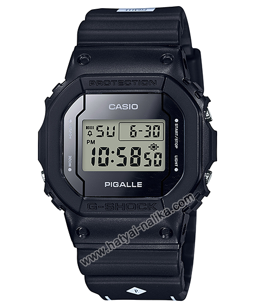 นาฬิกา Casio G-SHOCK x PIGALLE Limited model 35th Anniversary Collaboration series รุ่น DW-5600PGB-1 ของแท้ รับประกัน1ปี