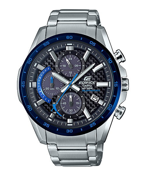 นาฬิกา Casio EDIFICE Solar-Powered CHRONOGRAPH รุ่น EQS-900DB-2AV ของแท้ รับประกัน 1 ปี