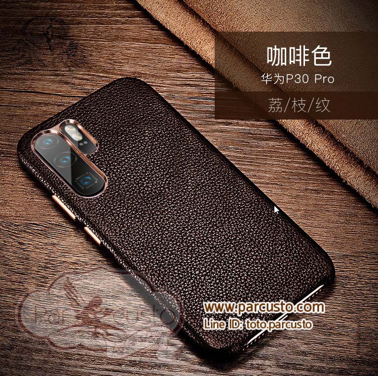 เคสฝาหลังหนังวัวแท้ Huawei P30 และ P30 Pro (โปรดระบุรุ่น) จาก XOOMZ [หมด]